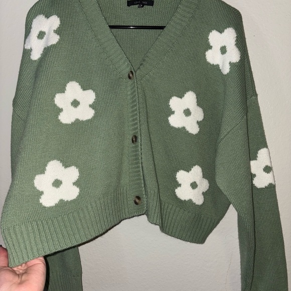 Sage Green Cardigan - Picture 3 of 5